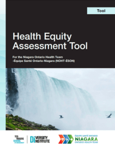 Cover of Health Equity Assessment Tool.